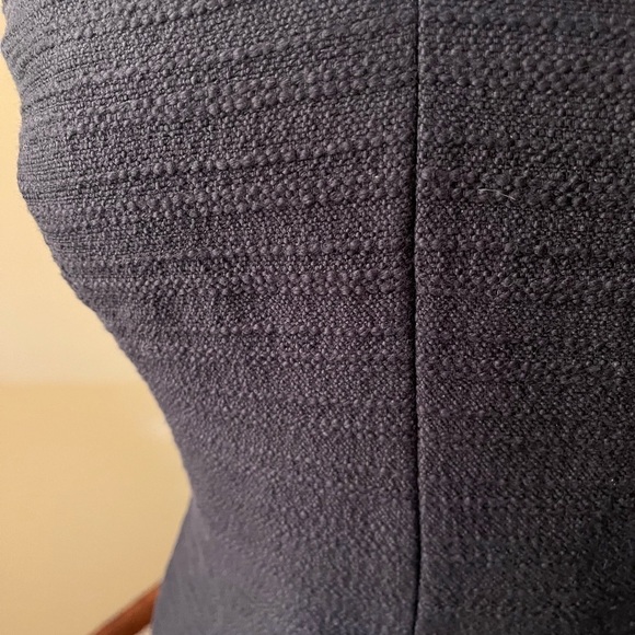 Banana Republic Black Fit And Flare Sleeveless Dress Sz 6 EUC - Picture 4 of 6